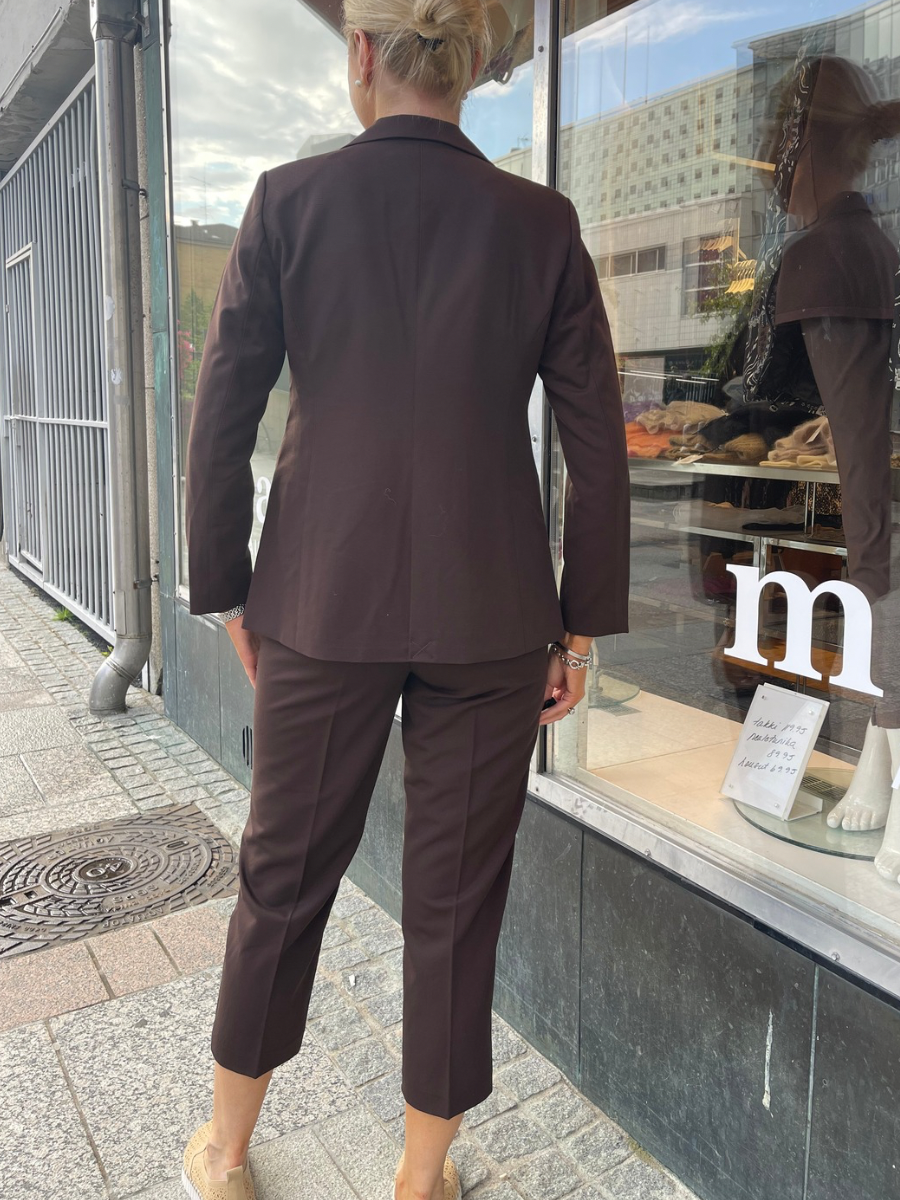Kaffe Sakura blazer, Ruskea
