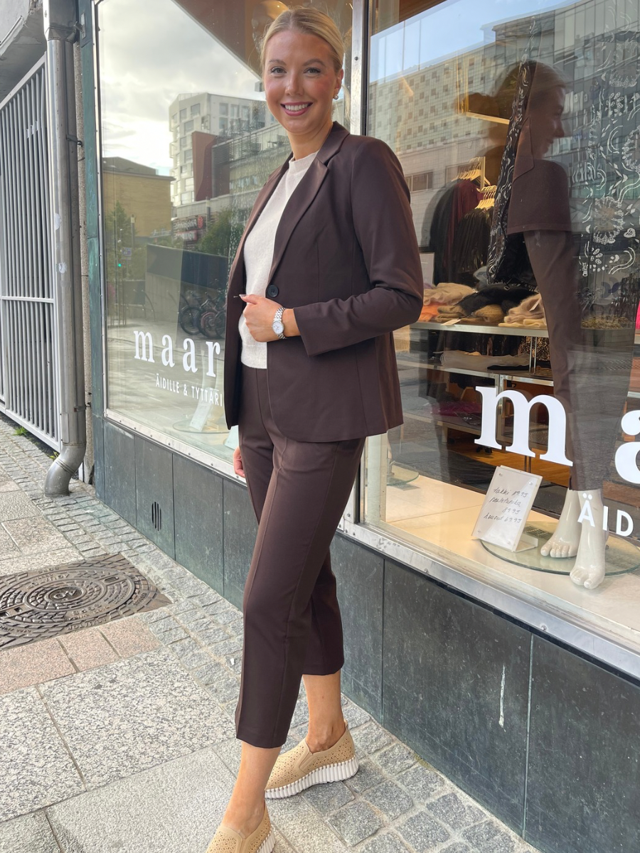 Kaffe Sakura blazer, Ruskea