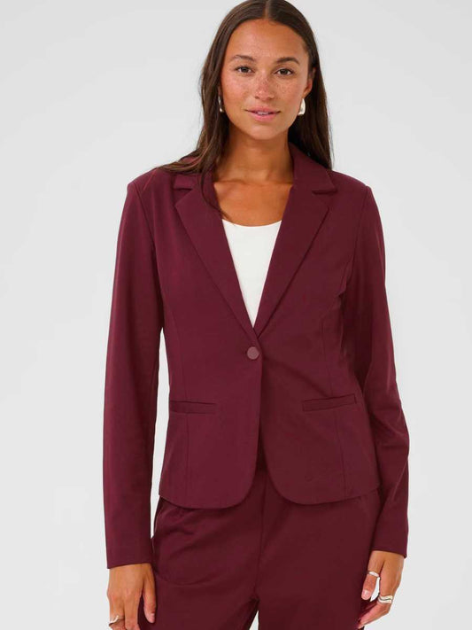 Kaffe Jenny jersey blazer, eri värejä