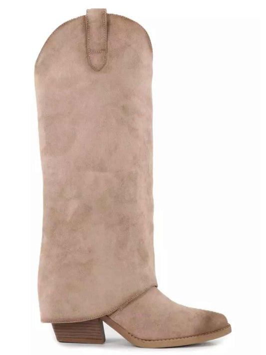 Rosolinio Due bootsit saappaat, Beige